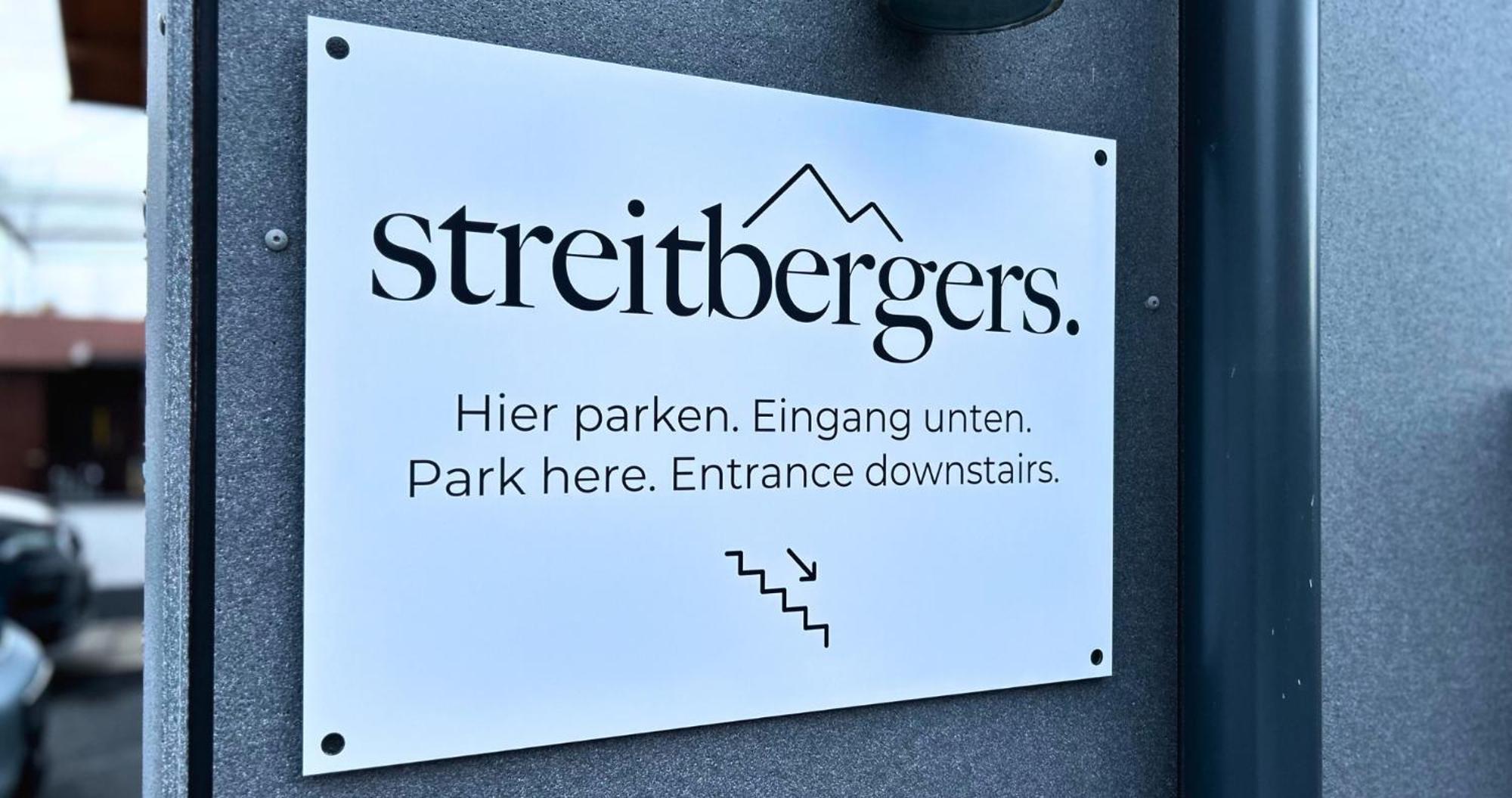Streitbergers. Appartement Maishofen Luaran gambar